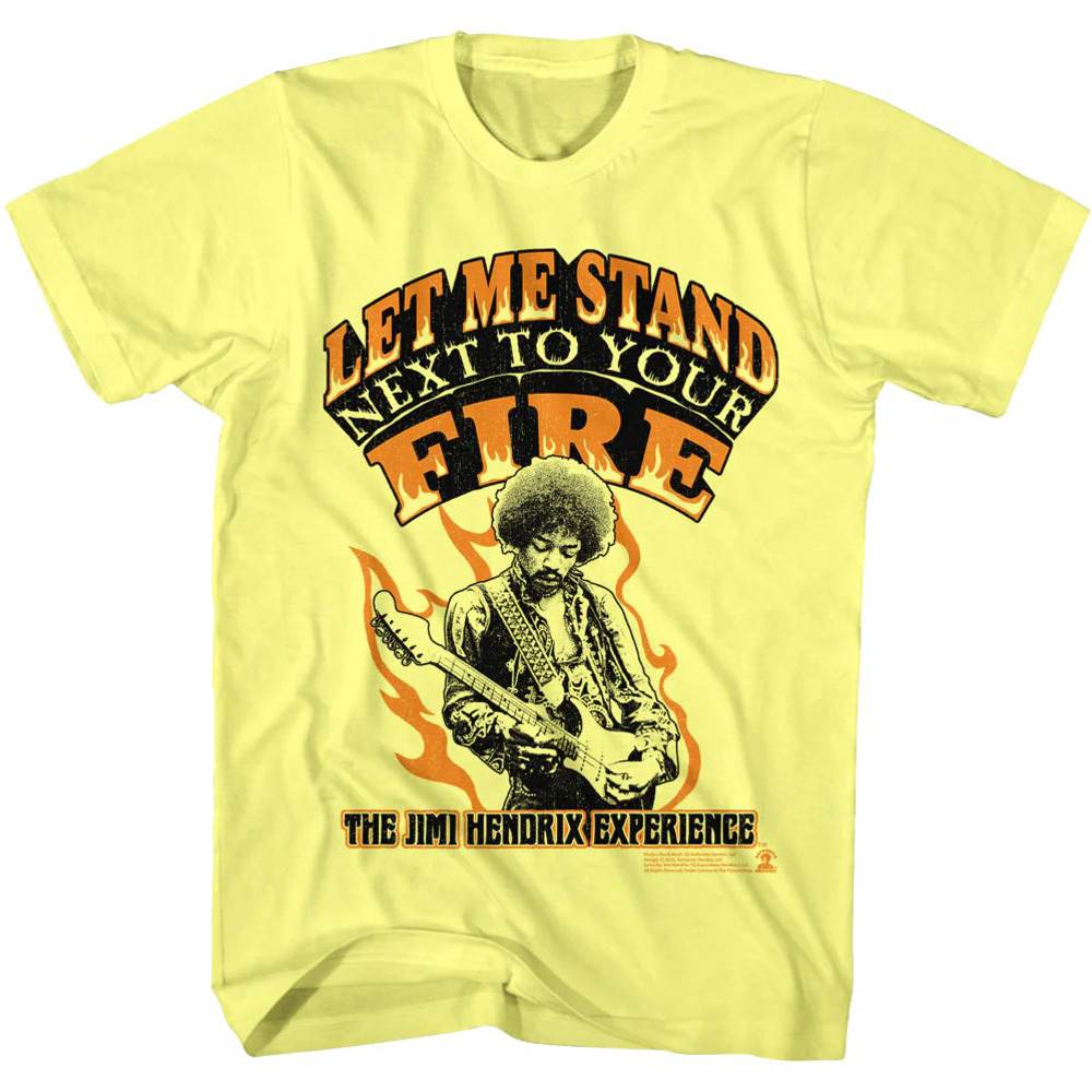 Let Me Stand Next To Your Fire Jimi Hendrix Experience Tshirt